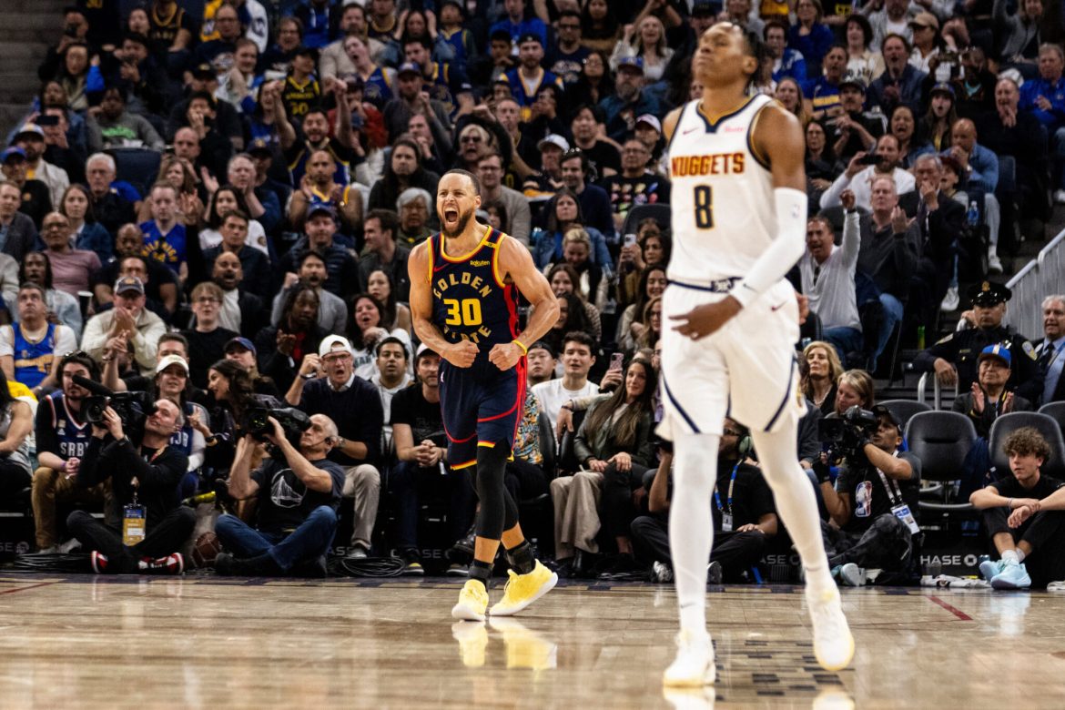 Nuggets Warriors Basketball