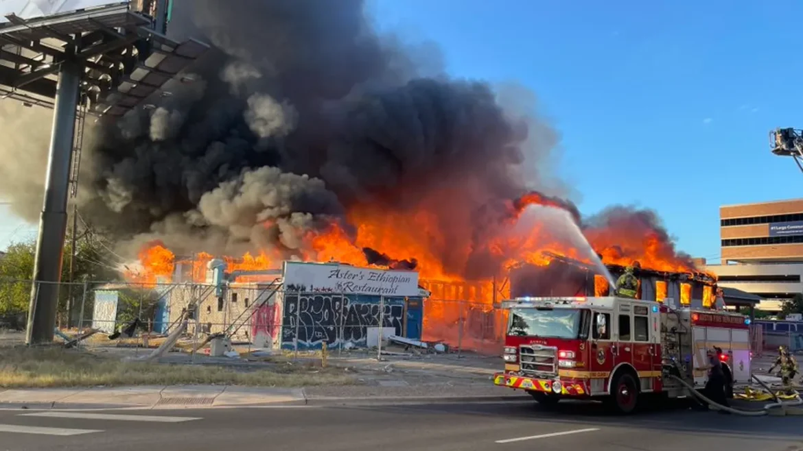 austin-abandoned-hotel-fire